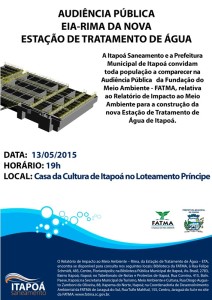 Audiencia Pública da nova ETA de Itapoá