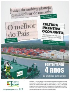 Porto Itapoá completa quatro anos de operações nesta terça-feira (16-06)