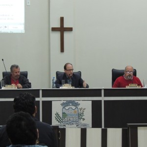 Integrantes da Mesa Diretora da Casa de Leis.
