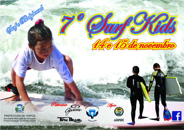 7 surf kids Projeto AJE Itapoa