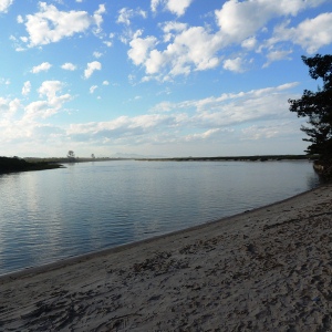 Foto: Boca do Rio Saí Mirim / Arquivo TI.