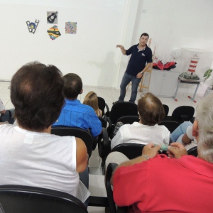 Reunião Itapoá Saneamento na Casa da Cultura  em 16-12-15