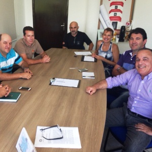 Primeira reuniao do Conseg com o Prefeito de Itapoa Principal