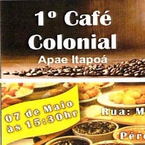 APAE de Itapoa realiza seu 1o Cafe Colonial dia 07 de maio - Principal
