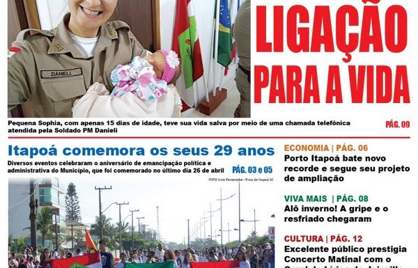 Capa Itapoa Noticias 133 - Maio 2018 01