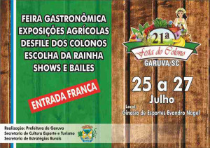 21ª Festa do Colono em Garuva