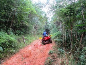 Bombeiros de Itapoá utilizam quadriciclo em resgate