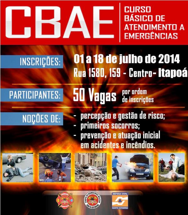CBAE - Curso Básico de Atendimento a Emergências