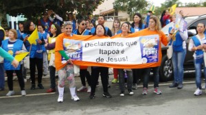 Julho para Jesus é realizado em Itapoá