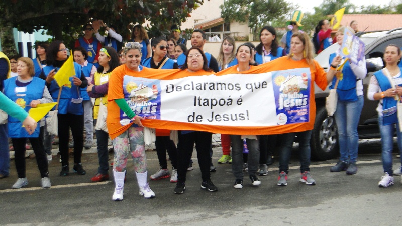 Julho para Jesus é realizado em Itapoá