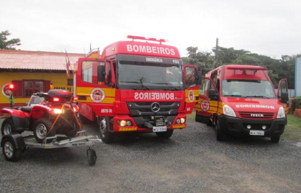 Veículos novos integram o Corpo de Bombeiros de Itapoá