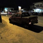 Acidente  na avenida Celso Ramos em Itapoá