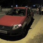 Acidente  na avenida Celso Ramos em Itapoá