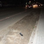 Acidente  na avenida Celso Ramos em Itapoá