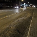 Acidente  na avenida Celso Ramos em Itapoá