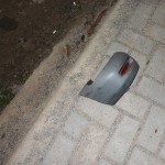 Acidente  na avenida Celso Ramos em Itapoá