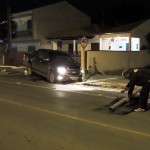 Acidente  na avenida Celso Ramos em Itapoá