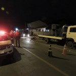 Acidente  na avenida Celso Ramos em Itapoá