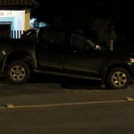 Acidente  na avenida Celso Ramos em Itapoá