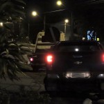 Acidente  na avenida Celso Ramos em Itapoá