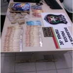 Homem e mulher são presos por tráfico de drogas no balneário Brasília em Itapoá