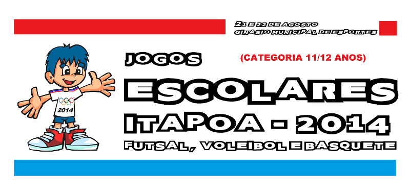 Jogos Escolares 2014 em Itapoá