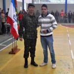 Jovens itapoaenses recebem o Certificado de Dispensa de Incorporacao