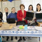 Notebooks são entregues a professores da Rede Municipal de Garuva