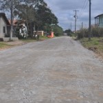 Ruas de Itapoá recebem ensaibramento