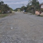 Ruas de Itapoá recebem ensaibramento