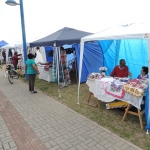 Artesanato de Itapoá é exposto em feira na Avenida Beira Mar III