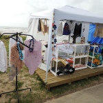 Artesanato de Itapoá é exposto em feira na Avenida Beira Mar III