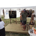 Artesanato de Itapoá é exposto em feira na Avenida Beira Mar III