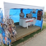 Artesanato de Itapoá é exposto em feira na Avenida Beira Mar III