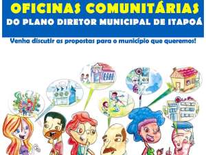 Prefeitura realizará duas oficinas comunitárias referentes ao novo plano diretor