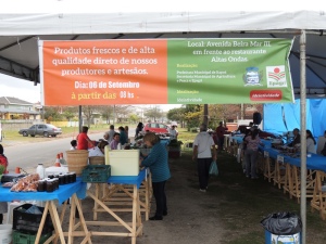 Realizada mais uma edição da Feira Livre de Itapoá para Produtores Rurais
