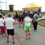 Treino inaugural do Grupo de Corrida e Caminhada de Itapoá