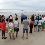 Treino inaugural do Grupo de Corrida e Caminhada de Itapoá