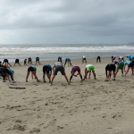 Treino inaugural do Grupo de Corrida e Caminhada de Itapoá