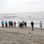 Treino inaugural do Grupo de Corrida e Caminhada de Itapoá