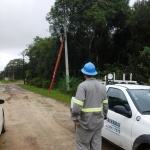 Iluminação pública de Itapoá passa por melhorias