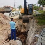 Nove vias de Itapoá recebem pavimentação pela Prefeitura