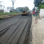 Nove vias de Itapoá recebem pavimentação pela Prefeitura