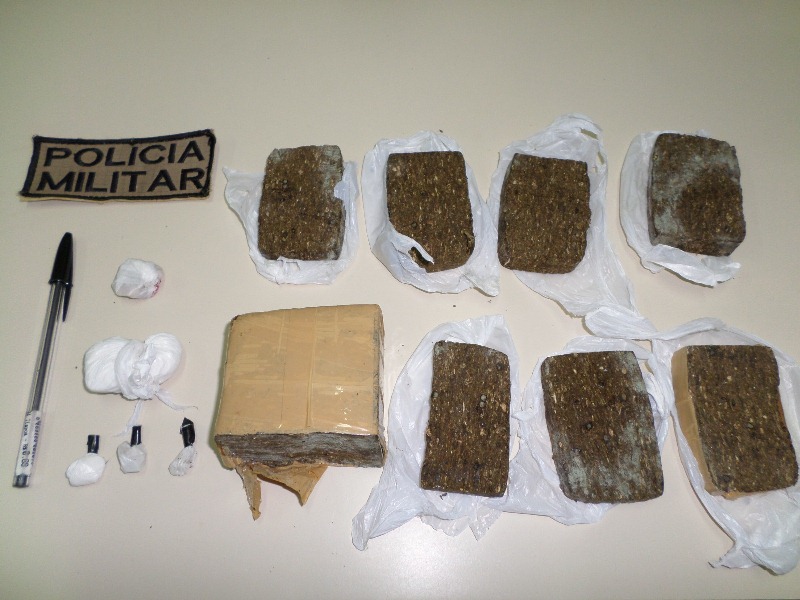 Ocorrência de tráfico de drogas é registrada pela PM no Loteamento Príncipe