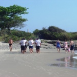 Candidatos a novos guarda-vidas civis de Itapoá estão em treinamento