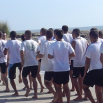 Candidatos a novos guarda-vidas civis de Itapoá estão em treinamento