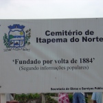 Cemitério Municipal de Itapema do Norte em Itapoá