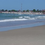 Mais um final de semana de sol e movimento intenso em Itapoá