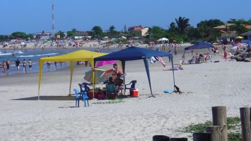 Mais um final de semana de sol e movimento intenso em Itapoá