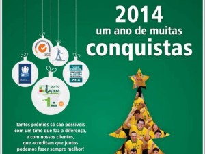 Porto Itapoá - 2014, um ano de muitas conquistas - Capa